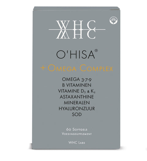 WHC O'HISA Omega Complex - Omega - 3, 7 & 9 met vitaminen en mineralen
