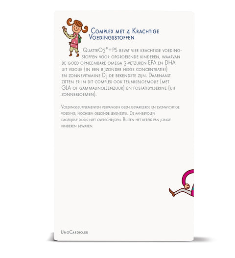 WHC QuattrO3 + PS: Omega - 3 Visolie voor Kinderen