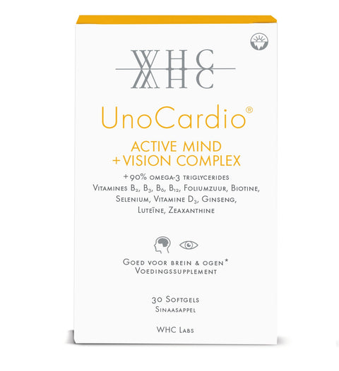 WHC UnoCardio Active Mind - Omega - 3 Visolie