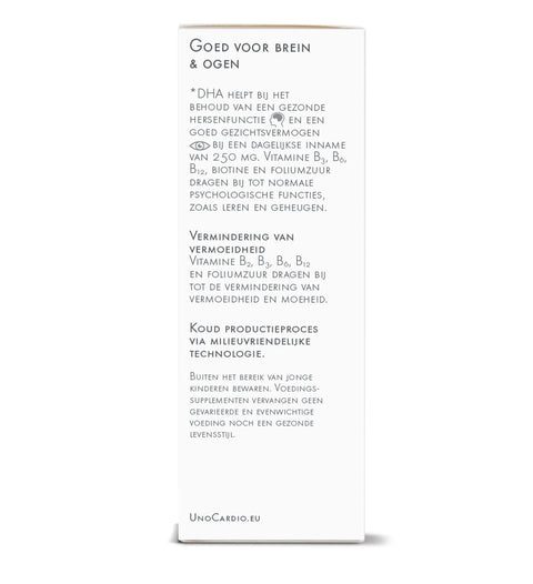 WHC UnoCardio Active Mind - Omega - 3 Visolie