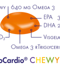 WHC UnoCardio CHEWY - Omega - 3 Kauwtabletten