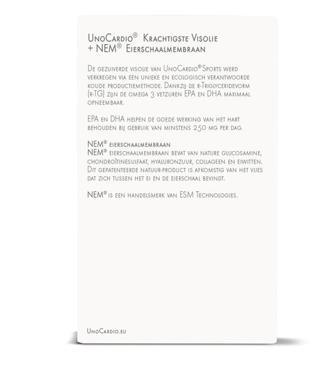 WHC UnoCardio Sports - Omega - 3 Visolie