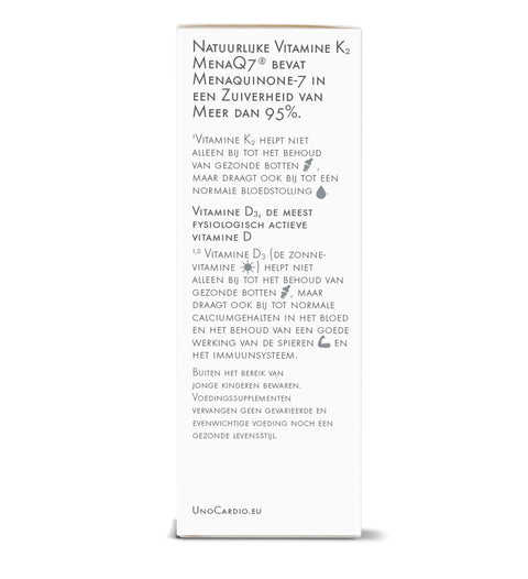 WHC Vitamine K2 + D3 - 60 Tabletten